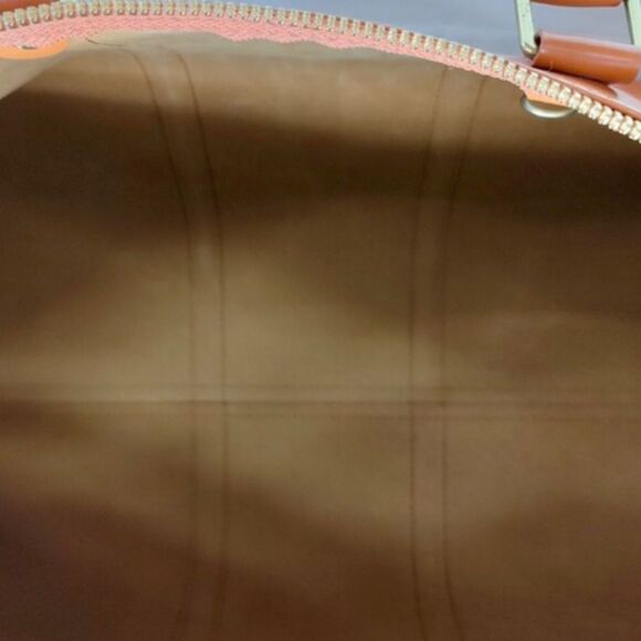 M LOUIS VUITTON Cipango Gold Epi Leather Keepall LV 50 Boston Travel Bag VI0994 - Picture 12 of 17